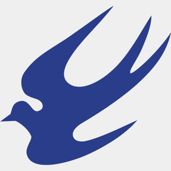 caersws blue bird back dtf Thumbnail